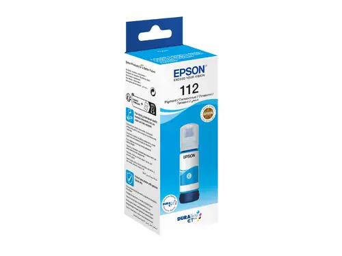 Консуматив, Epson 112 EcoTank Pigment Cyan ink bottle Консуматив, Epson 112 EcoTank Pigment Cyan ink bottle