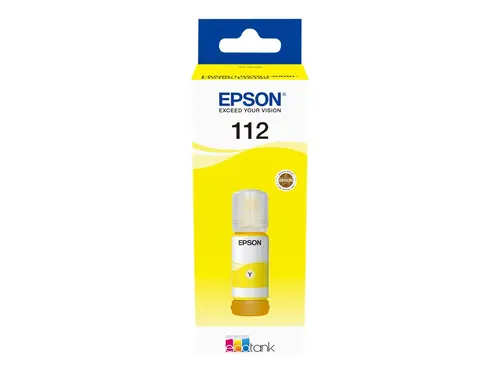 Консуматив, Epson 112 EcoTank Pigment Yellow ink bottle Консуматив, Epson 112 EcoTank Pigment Yellow ink bottle