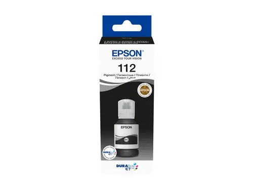 Консуматив, Epson 112 EcoTank Pigment Black ink bottle Консуматив, Epson 112 EcoTank Pigment Black ink bottle