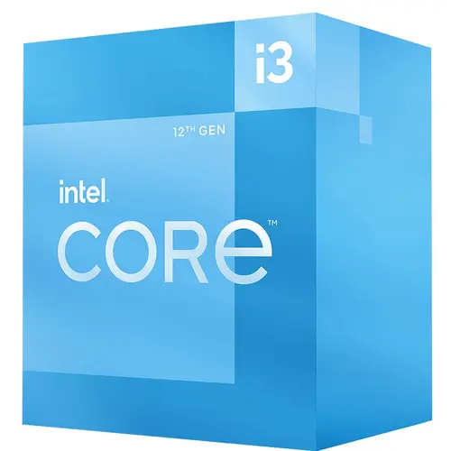 Процесор, Intel Core i3-12100 4C/8T (3.3GHz / 4.3GHz Boost, 12MB, 60W, LGA1700) Процесор, Intel Core i3-12100 4C/8T (3.3GHz / 4.3GHz Boost, 12MB, 60W, LGA1700)