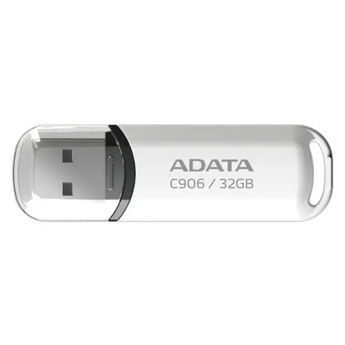 Памет, ADATA C906 32GB USB 2.0 White