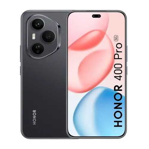 Мобилен телефон, Honor 400 Pro Midnight Black , 6.7" 120Hz Amoled curved, 2800x1280, Qualcomm Snapdragon 8 Gen 3 5G (1x3GHz+5x2.95GHz+2x 2GHz), 12GB, 512GB, 200+50+12MP/50MP, 5300mAh, FPT, BT, USB Type-C,Android 15,  AI - powered MagicOS 9.0