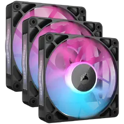 CORSAIR RX RGB Series, iCUE LINK RX120 RGB, 120mm RGB Fan, Triple Fan Kit