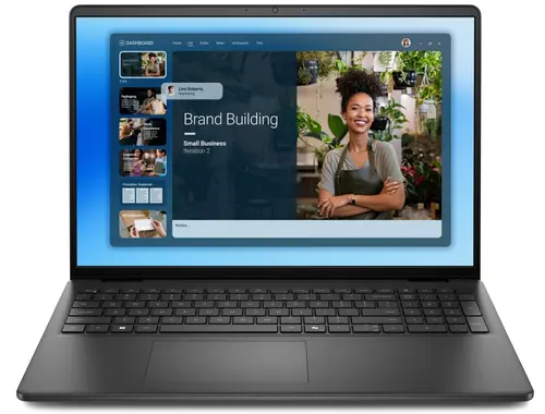 Лаптоп, Dell 16 DC16250, Intel Core 5 120U (10 cores, up to 5.0 GHz), 16.0" FHD+(1920x1200) AG, 300nits, 16GB, 2x8GB, DDR5, 5200 MT/s, 1TB M.2 PCIe, Intel Graphics, Cam, FPR, Wi-Fi 6, Backlit Kb, Win 11 Pro, Carbon Black, 3Y PS Лаптоп, Dell 16 DC16250, Intel Core 5 120U (10 cores, up to 5.0 GHz), 16.0" FHD+(1920x1200) AG, 300nits, 16GB, 2x8GB, DDR5, 5200 MT/s, 1TB M.2 PCIe, Intel Graphics, Cam, FPR, Wi-Fi 6, Backlit Kb, Win 11 Pro, Carbon Black, 3Y PS