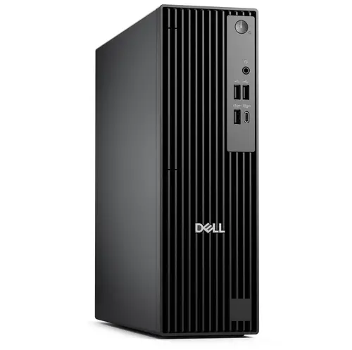 Настолен компютър, Dell Pro Slim QCS1250, Intel Core Ultra 7 265 (13 TOPS NPU, 20cores, up to 5.3GHz), 16GB: 1x16GB, DDR5, up to 5600 MT/s, 512GB SSD TLC, Integrated Graphics, Bulgarian Keyboard&Mouse, 180W, Ubuntu, 3Y PS