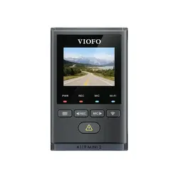 VIOFO Видеорегистратор Dash Cam A119 MINI 2 - GPS Module, 2K HDR, 60 FPS,  Sony STARVIS 2