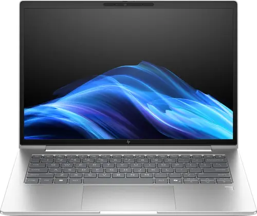 Лаптоп, HP EliteBook 6 G1i AI 16" Pike Silver, Ultra 7-255U (up to 5.2GH/12MB/12C), 16" WUXGA AG 300nits, 16GB 5600Mhz 1DIMM, 512MB PCIe SSD, WiFi 7 + BT 5.4, FPR, Smart Card Reader, Backlit Kbd, 3C Batt, Win 11 Pro, 3Y Offsite Лаптоп, HP EliteBook 6 G1i AI 16" Pike Silver, Ultra 7-255U (up to 5.2GH/12MB/12C), 16" WUXGA AG 300nits, 16GB 5600Mhz 1DIMM, 512MB PCIe SSD, WiFi 7 + BT 5.4, FPR, Smart Card Reader, Backlit Kbd, 3C Batt, Win 11 Pro, 3Y Offsite