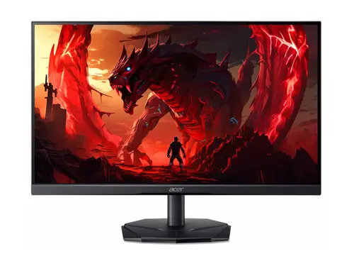 Монитор, Acer Nitro KG251QX0biip, 24.5'' VA, FHD (1920X1080) ZeroFrame,FreeSync 200Hz, 1ms(VRB), 100M:1, 250nits, 99% sRGB, 2xHDMI,DP, Tilt,BluelightShield, Vesa, Black