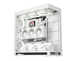 HAVN кутия Case E-ATX - HS 420 VGPU Edition White - PCIe Gen 5 riser included