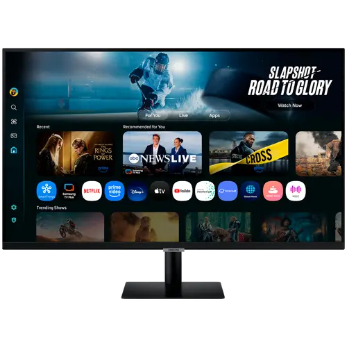 Монитор, Samsung LS32FM700 32" VA LED, SMART 3840x2160  3xUSB 2.0, 2xHDMI 1.4, Wi-Fi 5, Bluetooth, Speakers, Black