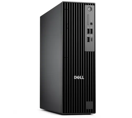 Настолен компютър, Dell Pro Slim Plus QBS1250, Intel Core Ultra 7 265 (13 TOPS NPU, 20 cores,up to 5.3GHz), 16GB: 1 x 16GB, DDR5, up to 5600 MT/s, 512GB SSD TLC, Integrated Graphics, Wi-Fi 6E, Bulgarian Keyboard&Mouse, 260W, Win 11 Pro, 3Y PS