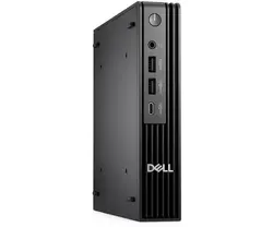 Настолен компютър, Dell Pro Micro Plus QBM1250, Intel Core Ultra 5 235 (13 TOPS NPU, 14 cores, up to 5.0GHz), 16 GB: 1 x 16 GB, DDR5, up to 5600 MT/s, 512GB SSD TLC, Integrated Graphics, Wi-Fi 6E, Bulgarian Keyboard&Mouse, 180W, Win 11Pro, 3Y PS