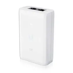PoE Инжектор Ubiquiti U-PoE+, 48V, 30W, 0.65A