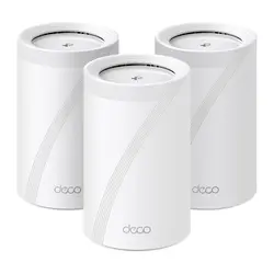 Безжичен рутер TP-LINK Deco BE65(3-pack), BE9300, 4x 2.5GbE, 1x USB3.0, Wi-Fi 7