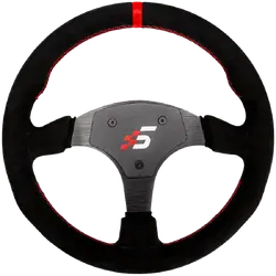 SIMAGIC Round-Shaped Steering wheel without HUB, 330mm, Suede. S402