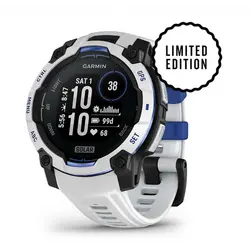 Garmin Instinct® 3 – 45 мм, Solar - Instinct 3 – 45 мм, Solar - Whitestone с Whitestone/Bolt Blue каишка 010-02934-03