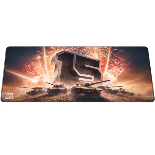 Геймърски пад World of Tanks 15 Anniversary, XL