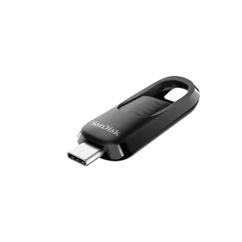 SanDisk Ultra Slider USB Type-C Flash Drive, 512GB USB 3.2 Gen 1 Performance with a Retractable Connector