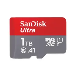 SanDisk Ultra microSDXC 1TB + SD Adapter 150MB/s A1 Class 10 UHS-I