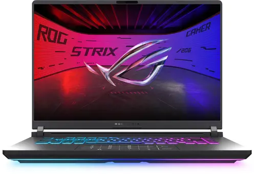 Лаптоп, Asus Strix G16 G615JMR-RV063,Intel i7, 14650HX 2.2 GHz (30MB Cache, up to 5.2 GHz, 16 cores,), 16.0  WUXGA 1920X1200 16:10 300nits AG, 165Hz,DDR5 32GB ( 2x16GB DDR5-5200) ,1TB , RTX5060  8GB,Wi-Fi 7 ,Backlit Kbd,Eclipse Gray