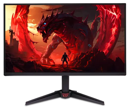 Монитор, Acer Nitro VG270UGbmiipx, 27'' QHD (2560x1440) IPS, ZeroFrame, 120Hz, 1ms (VRB), HDR10, FreeSync, 250nits, 2xHDMI,Speakers, DP, Audio Out, VisionCare, Energy Class E, Black, 2Y