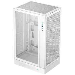 DeepCool CH270 DIGITAL WH, Mini Tower, Mini-ITX/Micro-ATX, 2xUSB3.0, 1xType-C Gen 2, 1xAudio/Mic, Mesh Panel, White, R-CH270-WHNDM0-G-1, 2Y