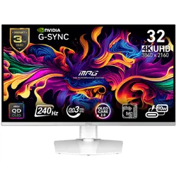 MSI MPG 321URXW QD-OLED Gaming Monitor, 31.5