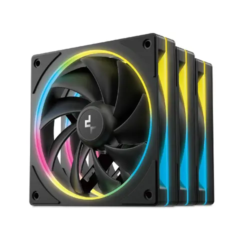 DeepCool Комплект вентилатори Fan Pack 3-in-1 3x120mm - FL12 SE (Second Edition) 3IN1 - Luminous Halo ARGB