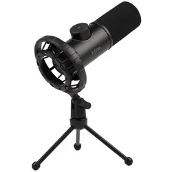 Настолен микрофон FIFINE K658 Dynamic RGB - Black