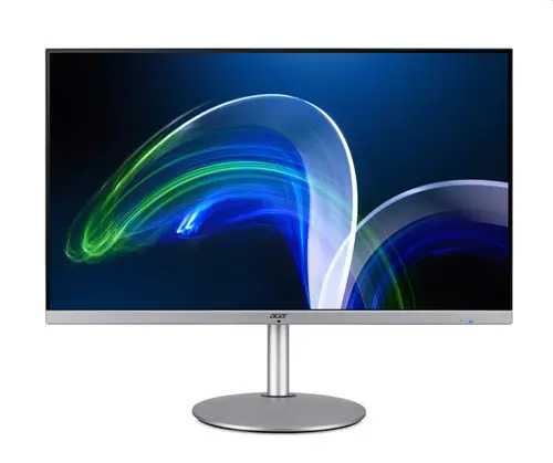 Монитор, Acer Vero CB322QUEsmiiprx, 31.5'' QHD (2560x1440) ZeroFrame IPS 100Hz, 1ms (VRB), 350nits, 100M:1, 2xHDMI, DP1.2, Speakers 2*2W, Audio out, HDR10, Adaptive Sync, Remote, Vesa, BlueLightShield Pro, TUV Eyesafe2.0, Energy Class C, TCO, Silver, 3Y