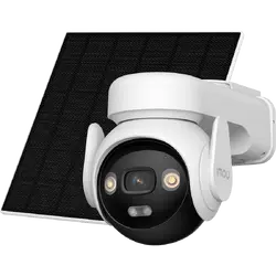 Imou AOV PT solar kit 5MP, smart full color night vision 4G+Wi-Fi IP camera,3.6mm fixed lens, 1/3'' progressive CMOS,330 Pan&90 Tilt, night vision up to 25m, H.265/H.264, Up to 15 fps Frame Rate,Micro SD up to 512GB, 8x Digital Zoom, Two-way Audio
