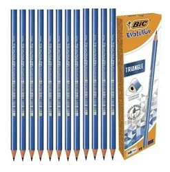 МОЛИВ БЕЗ ГУМА ТРИЪГЪЛЕН EVOLUTION 12 BIC