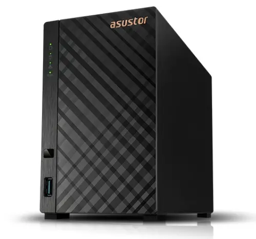 Мрежов сторидж, Asustor AS1202T, 2 bay NAS, Realtek RTD1619B, Quad Core, 1.7 GHz, 1GB DDR4 (not expandable), 2.5GbE x1, 3 x USB 3.2 Gen 1, WOW (Wake on WAN), System Sleep Mode, Black Мрежов сторидж, Asustor AS1202T, 2 bay NAS, Realtek RTD1619B, Quad Core, 1.7 GHz, 1GB DDR4 (not expandable), 2.5GbE x1, 3 x USB 3.2 Gen 1, WOW (Wake on WAN), System Sleep Mode, Black