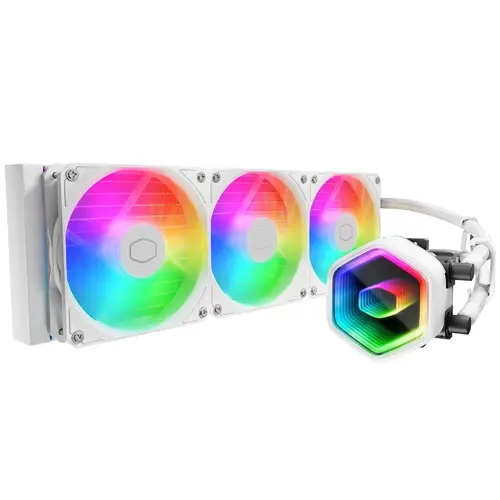 Охладител за процесор Cooler Master Master Liquid 360 Core II White ARGB