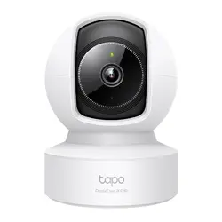 IP камера куполна TP-Link Tapo C222, 2560x1440@30fps, Pan/Tilt, H.264, microSD, Wi-Fi, аудио, RJ-45