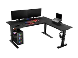 Бюро, Genesis Gaming Desk Holm Modular 160 Corner + Genesis Holm Modular, Corner, 160 cm + Genesis Gaming Desk Holm Modular 160