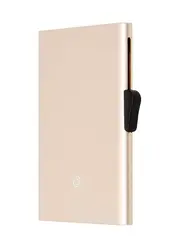 Картодържател C-SECURE Cardholder, Golden champagne