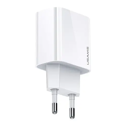 Бързо зарядно устройство USAMS T34 US-CC118 20W USB-C PD3.0 Fast Charging Port