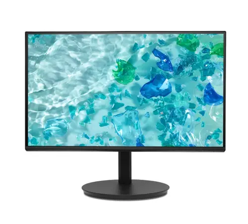 Монитор, Acer Vero CB242YGbmiprx, 23.8" FHD(1920x1080)IPS, ZeroFrame 120Hz Adaptive Sync, 1ms(VRB), 100M:1, 250nits, VGA, HDMI, DP, Speakers, Audio In/Out, Ergostand, EnergyStar, EPEAT Gold, Energy Efficiency Class B, Black, 3Y