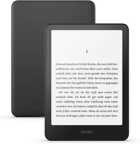 eBook четец Kindle Paperwhite 7", 16GB, 2024, 12 генерация, IPX8, ADS eBook четец Kindle Paperwhite 7", 16GB, 2024, 12 генерация, IPX8, ADS