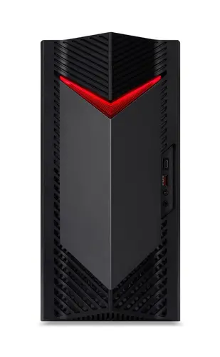 Настолен компютър, Acer Nitro N50-656, Intel Core i5-14400F (up to 4.70GHz, 20MB), 32GB DDR5 5600MHz (2*16GB), 1TB SSD 1*M.2 free, GeForce RTX 5060 8GB GDDR7, No DVD, 3* USB 3.2, Type-C, 4*USB.2.0, Mic.&Audio jacks, RG-45, GLAN, Wi-Fi AX&BT 5.0, 500W, No OS
