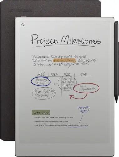 Таблет reMarkable Paper Pro 11.8", с включен стилус Marker Plus, Калъф Book Folio сив Таблет reMarkable Paper Pro 11.8", с включен стилус Marker Plus, Калъф Book Folio сив