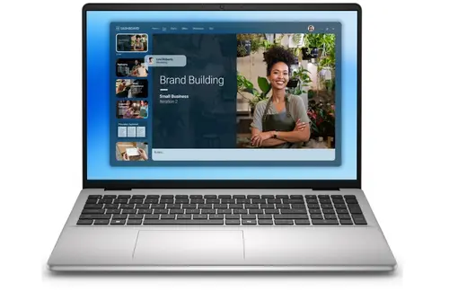 Лаптоп, Dell 16 DC16251, Intel Core 7 150U (10 cores, up to 5.4 GHz), 16.0" FHD+(1920x1200) AG, 300nits, 16GB, 2x8GB, DDR5, 5200 MT/s, 1TB M.2 PCIe, NVIDIA MX570A with 2GB GDDR6, Cam, FPR, Wi-Fi 6E, Backlit Kb, Win 11 Pro, Silver, Aluminium 3Y PS Лаптоп, Dell 16 DC16251, Intel Core 7 150U (10 cores, up to 5.4 GHz), 16.0" FHD+(1920x1200) AG, 300nits, 16GB, 2x8GB, DDR5, 5200 MT/s, 1TB M.2 PCIe, NVIDIA MX570A with 2GB GDDR6, Cam, FPR, Wi-Fi 6E, Backlit Kb, Win 11 Pro, Silver, Aluminium 3Y PS