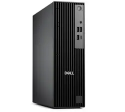 Настолен компютър, Dell Pro Slim QCS1255, AMD Ryzen 7 8700G (16 TOPS NPU, 8 cores, up to 5.1GHz), 16 GB: 1 x 16 GB, DDR5, up to 4800 MT/s, 512GB SSD, Integrated Graphics, Wi-Fi 6, Bulgarian Keyboard&Mouse, 180W, Ubuntu, 3Y PS