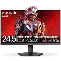 Монитор, KOORUI 25 G2511P IPS FHD 200HZ