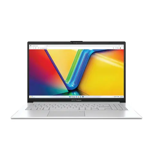 Лаптоп, Asus Vivobook Go E1504FA-BQ1866, AMD, Ryzen R5-7520U,15.6" FHD (1920x1080),16GB (on bd) DDR5 , 1TB SSD G3,  AMD Radeon Graphics,Backlit ,Chiclet Keyboard, No OS, Silver