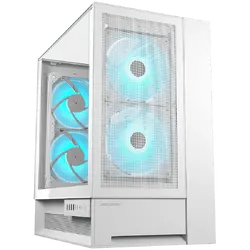 COUGAR OmnyX PC Case, Mid Tower, White