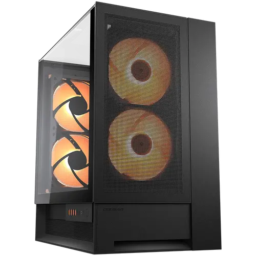 COUGAR OmnyX PC Case, Mid Tower, Black