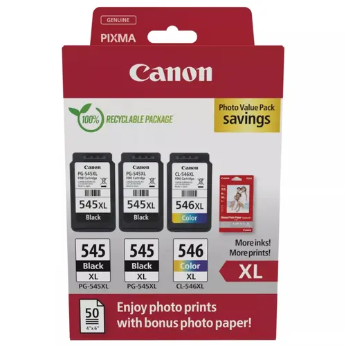 Консуматив, Canon PG-545XLx2/CL-546XL PVP Консуматив, Canon PG-545XLx2/CL-546XL PVP