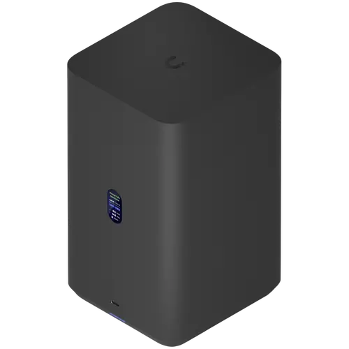 Ubiquiti UniFi UNAS-2-B-EU Network Attached Storage with (2) 3.5inch HDD bays, 2.5 GbE networking, USB-C connectivity, and an included PoE++ adapter, all in a compact footprint, black Ubiquiti UniFi UNAS-2-B-EU Network Attached Storage with (2) 3.5inch HDD bays, 2.5 GbE networking, USB-C connectivity, and an included PoE++ adapter, all in a compact footprint, black